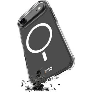PURO Impact D3O® Bio cover til iPhone 17 Air - transparent