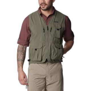 Columbia Silver Ridge Utility Vest Softshellvest Herrer størrelse L farve brun