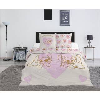 LILO & STITCH - Duvet Cover 240x220cm + 2x65x65cm - Stitch & Angel