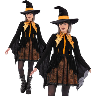 Spider Witch Cosplay Damen Kostüm XS