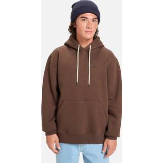 Quiksilver Salt Water Hood Hoodie Herrer størrelse XXL farve brun