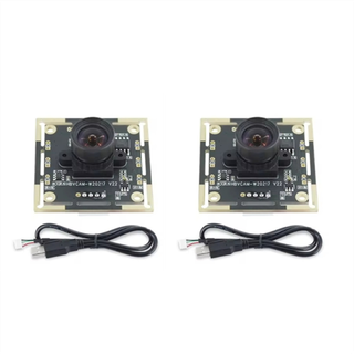 2 stk. kameramodul 100 grader OV9732 3 meter kabel 1280x720 30fps