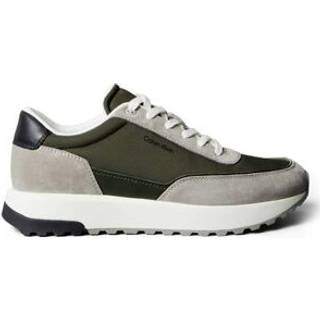 Leather Mix Runner Trainers - Multi - EU 44