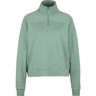 Stoic Women's MerinoFleece335 MMXX. Lulea Half zip Merino sweatere Damer størrelse XS farve turkis