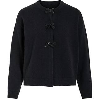 Vibrianna Sløjfe-detalje Strikket Cardigan