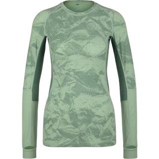 Stoic Women's MerinoMesh150 SadjemSt. L/S Merino-shirt Damer størrelse S farve grøn