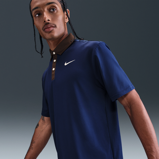 Nike Tour Dri-FIT-golfpolotrøje til mænd - blå - blå - XS
