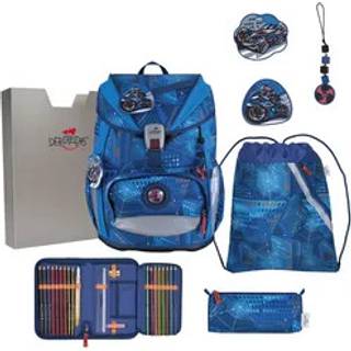 DerDieDas ErgoFlex Light Schulranzen Set Turbo Speed 6-teilig
