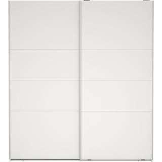 Catania Garderobeskab 2 skydelåger 180 x 200 cm - Hvid
