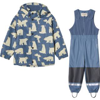 Kuling Ottawa Foret Regnsæt Polar Bear  98/104 cm Rain Blå  98/104 cm  unisex