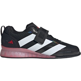 Adipower Weightlifting 3 sko - Core Black / Cloud White / Pure Ruby - 40