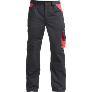 Engel 2600-785 Enterprise bukser / Arbejdsbukser Sort/Rød 108