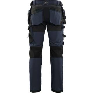 Blåkläder - Håndværkerbukser, Unisex, Mørk Marineblå/Sort - 152216458699