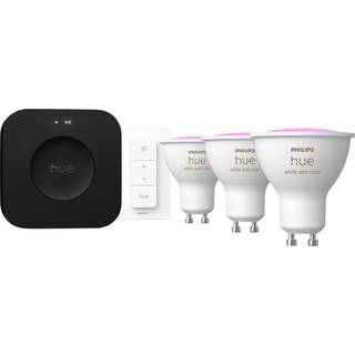 Philips Hue WCA smart pære startpakke 4.2W GU10