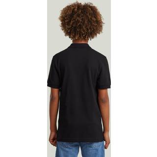 Boys Dunda Core Polo - Black - boys
