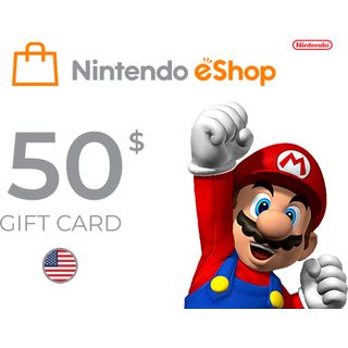 Nintendo eShop Card 50 USD Key - NORTH AMERICA