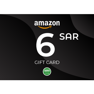 Amazon Gift Card 6 SAR Key - SAUDI ARABIA