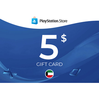 PlayStation Gift Card 5 USD - KUWAIT