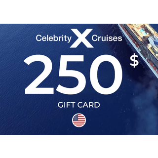 Celebrity Cruises Gift Card 250 USD Key - UNITED STATES
