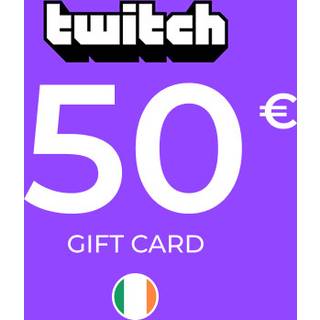 Twitch Gift Card 50 EUR Key - IRELAND