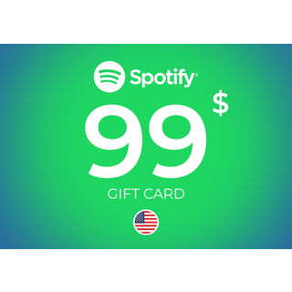 Spotify Gift Card 99 USD Key - UNITED STATES