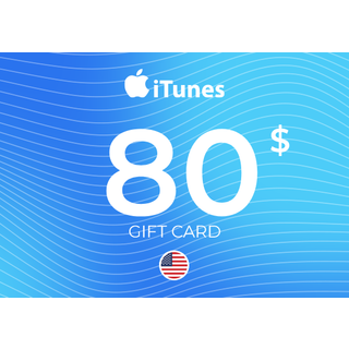 Apple iTunes Gift Card 80 USD Key - UNITED STATES