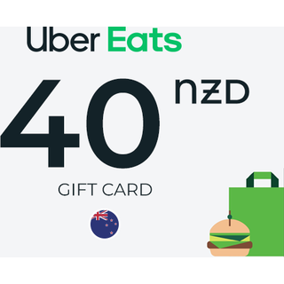 Uber Eats Gift Card 40 NZD Key - NEW ZEALAND
