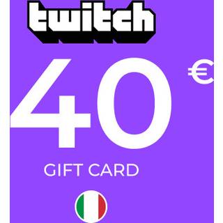Twitch Gift Card 40 EUR Key - ITALY