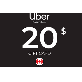Uber Gift Card 20 CAD Key - CANADA