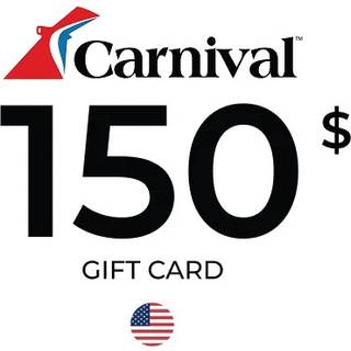 Carnival Cruise Gift Card 150 USD Key - UNITED STATES