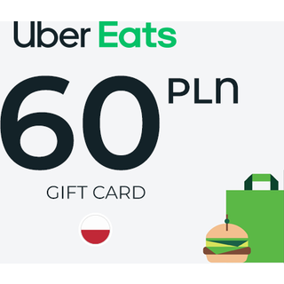 Uber Eats Gift Card 60 PLN Key - POLAND