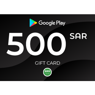 Google Play Gift Card 500 SAR Key - SAUDI ARABIA