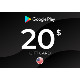 Google Play Gift Card 20 USD Key - UNITED STATES