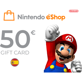 Nintendo eShop Card 50 EUR Key - SPAIN