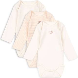 Fanga Fontana Fio Stripe 3-pack Long Sleeves Body Blush Mix  Blush Mix 0-1 months  Lyserød  0-1 måneder  kvinde