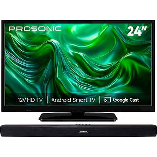 Prosonic 24" LED TV 24HA5025-12V + SB-300 soundbar (På lager i butik)