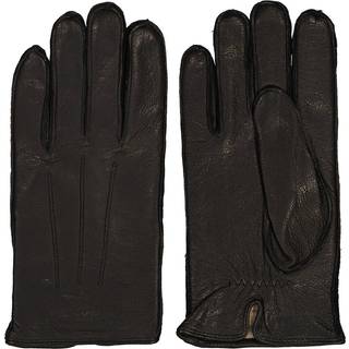 GANT Cashmere Lined Leather Glove Black