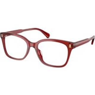 Ralph Lauren Kvinde Ralph Lauren RA7174U 6320 Optiske stel Acetat Rød Transparent Firkantet Normal