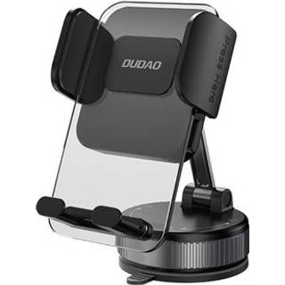 Dudao F24 Plus sugekop-bilholder til telefon 60mm-90mm - Sort