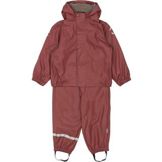 Mikk-line Regntøj Apple Butter Med Fleecefor - Str. 7y 122cm