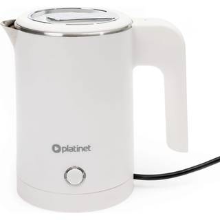 Platinet Retro ElKedel/Vandkoger - 0.6L / 600W - Hvid
