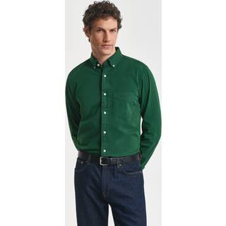 GANT Herre Regular fit twillskjorte (XL) Grøn