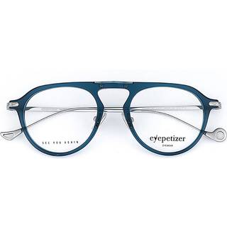 Eyepetizer Steven OPT C.P/P-1 49 Briller Mænd Blue - Silver - 49mm