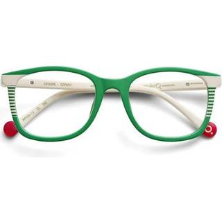 Etnia Barcelona Shark Børn GRWH 48 Briller Børn Grøn - Green Striped White Laminate - 48mm