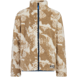 Protest Kid's Prtmalton Full Zip Top Fleecejakke Børn størrelse 128 farve beige