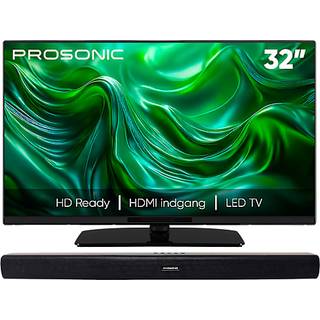 Prosonic 32" LED TV 32HN5025 + SB-300 soundbar (På lager i butik)