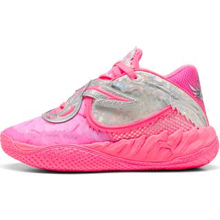 PUMA MB.05 World Tour Basketball Shoes Youth, Shoes, Sun Struck/Pure Magenta, 37