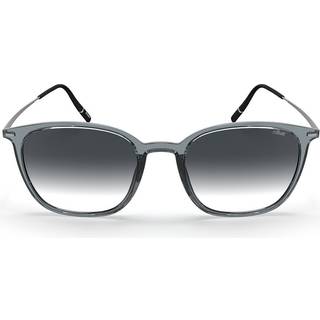 Silhouette Sequoia Fullrim 4086/75 6500 52 Solbriller Mænd Grå - Transparent Slate Grey - 52mm