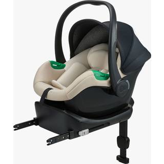 Kinderkraft MINK PRO 2 i-Size Autostol Baby inkl MINK FX 2 SET BLACK Base, Beige