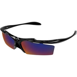 Balenciaga Unisex BB0420S 002 Solbriller Acetat Sort Violet Geometrisk